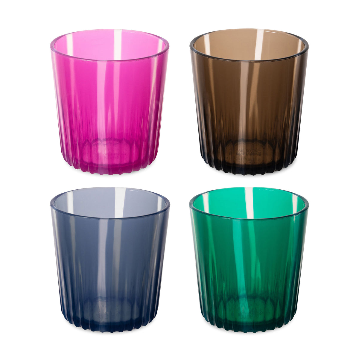 Stripes – Silicone Drinking Glass Set of 4